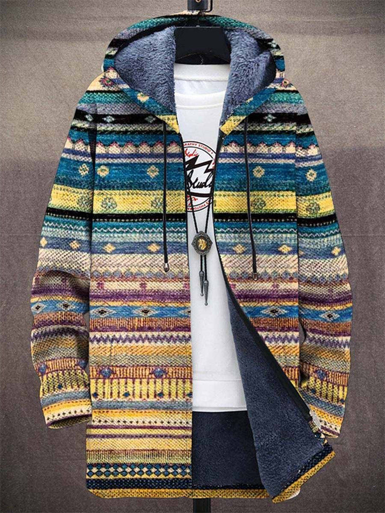 Placide – Cardigan luxueux et artistique