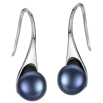 Éloïse™ | Boucles d’oreilles pendantes classiques avec perle