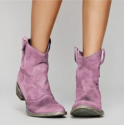 Roselle™ | Bottines en Suède à l’Esprit Bohème