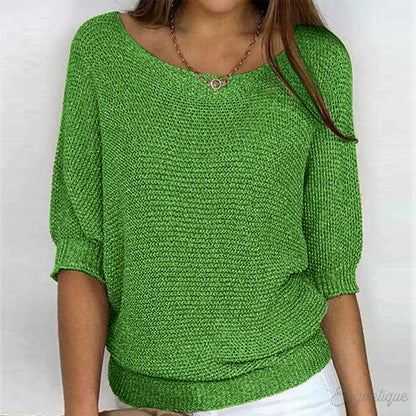 REBECCA™ | PULL ÉLÉGANT EN FIL TRECCIA DE QUALITÉ
